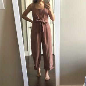AE Mauve Corduroy Jumpsuit